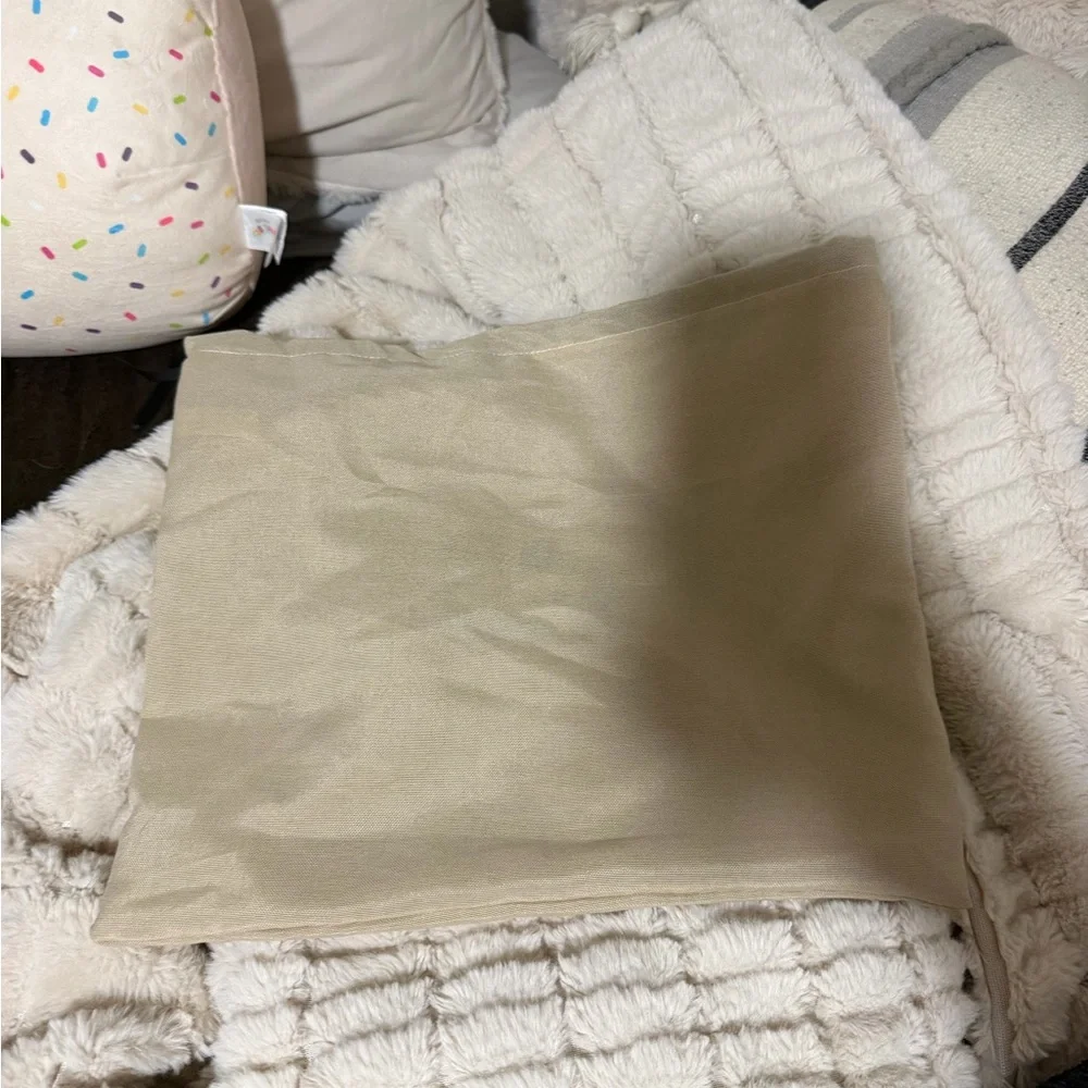 Beige Drawstring Dust Bag